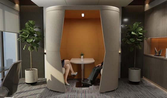 Booths & PODs - 2025 About Us 3 Meeting Booths